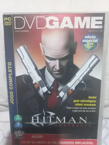 Dvd game hitman contracts edição especial 