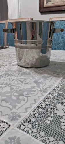 Lindo Balde de gêlo Tramontina inox
