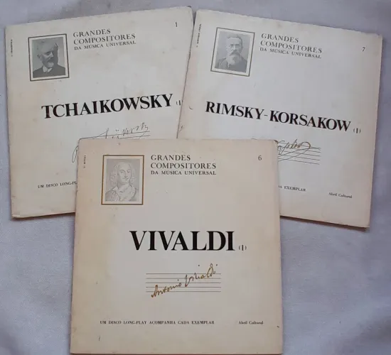 Disco de vinil Grandes Compositores 