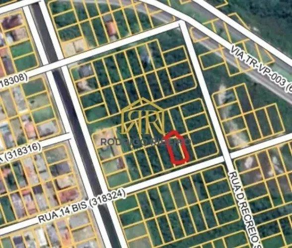 AMPLO TERRENO COM 360m² - Carianos