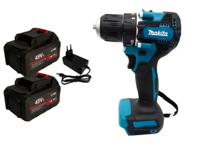 Parafusadeira Makita DDF487 + 2 bateria e carregador