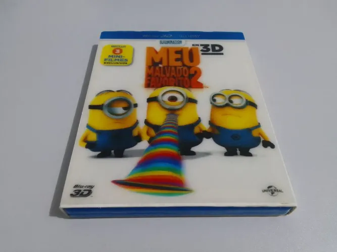 Blu-Ray 3D Meu Malvado Favorito 2