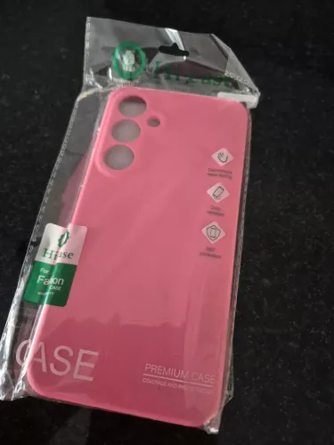 Capa Silicone Samsung s24fe rosa nova