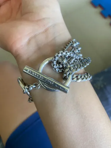 Pulseira banhada prata 925 - Kenneth cole - New York 