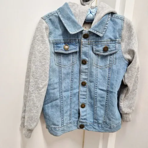 Casaco Infantil Jeans Comfy tam 4