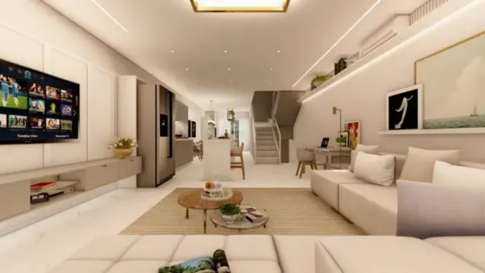 CASA ESTILO SOBRADO COM TRÊS DORMITÓRIOS E ACABAMENTO DE ALTO PADRÃO - BAIRRO VILA NOVA