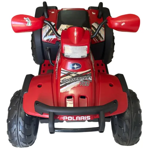 Quadriciclo Elétrico Infantil Polaris 700 Red 12v Pep Perego