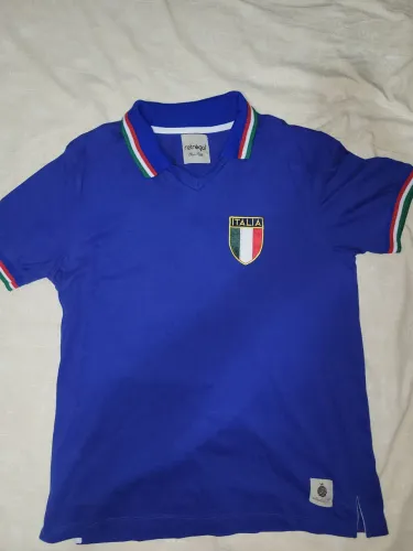Camiseta Itália Retro 1982 tam G