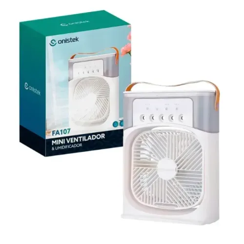 Lacrado Mini ventilador e umidificador ONISTEK ON-FA107