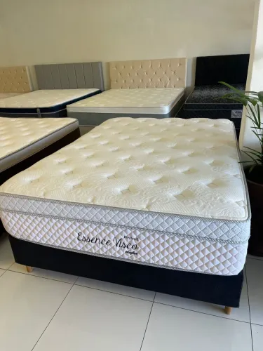 Cama box CASAL ECOFLEX VISCO - ENTREGAMOS! 