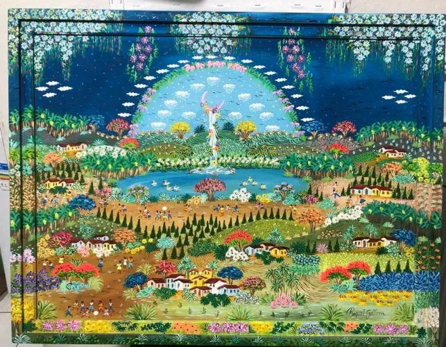Raquel gallena tema cidade maravilhosa medida 50x40 