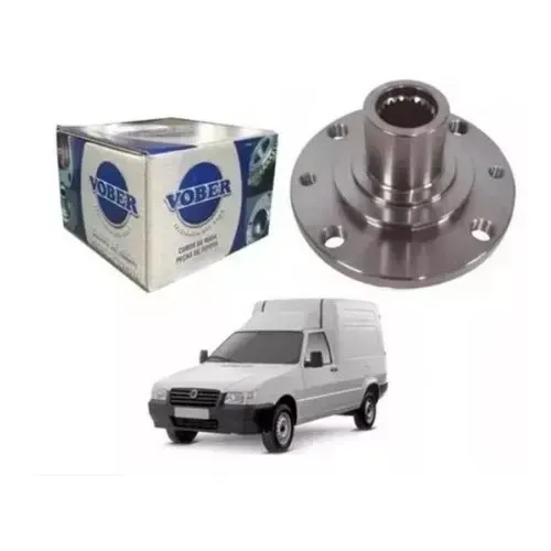Cubo de Roda Dianteiro  Fiat Doblo Palio Strada Fiorino Uno Furgoneta