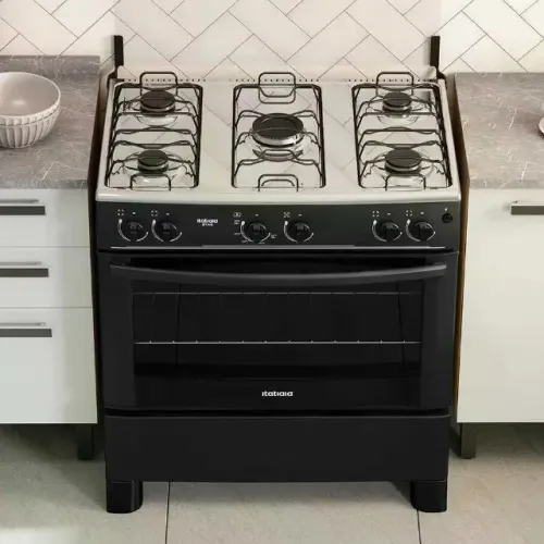 Fogão de Piso Star New 5 Bocas Inox Acendimento Automático (FAZEMOS ENTREGA DF E ENTORNO)