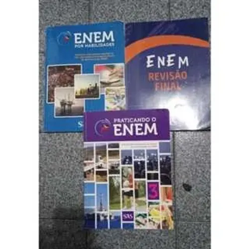 Livros praticando Enem, Enem por habilidades e revisão