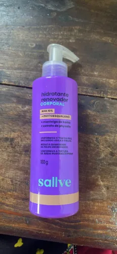 Hidratante renovador corporal Sallve