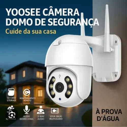 Câmera de segurança aprova de água