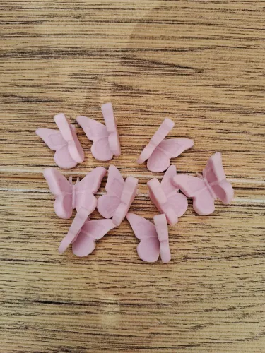 Miniaturas borboleta de biscuit