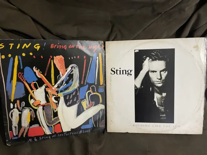 Vinis Sting- Coleção 2 vinis