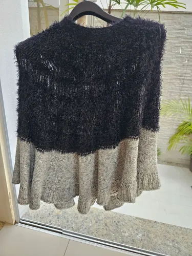 Poncho de lã 