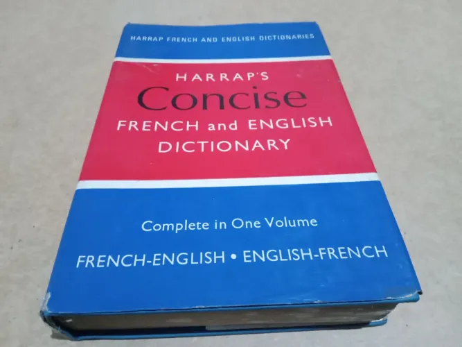 Dicionário Inglês-Francês Harrap's Concise