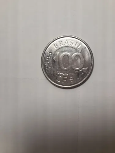 Moeda antiga 100 Cruzeiros 1993.