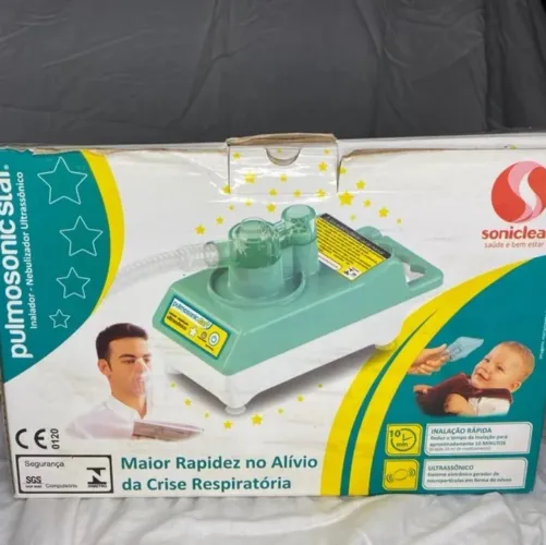 Inalador Nebulizador Ultrassônico Soniclear Pulmosonic Star