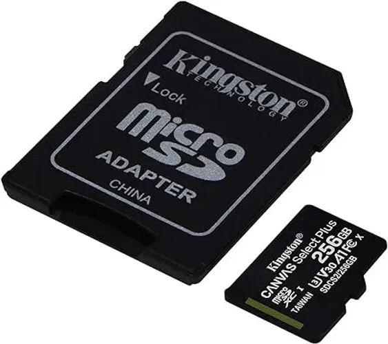 Cartão de Memória Micro SD Kingston Canvas Select Plus - 256GB