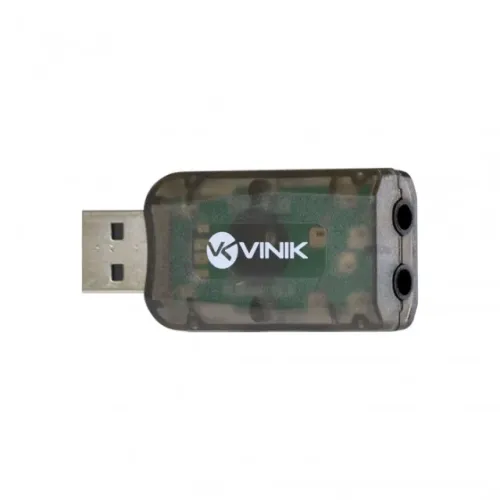 Adaptador de Áudio USB 5.1 Placa de Som Vinik AUSB51 - WZetta