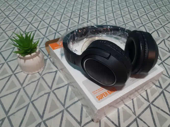 Fone de ouvido hmaston sn39 até 12h duração, função equalizador