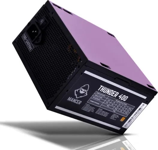 Fonte Mancer Thunder 400W Bronze 80 Plus, MCR-THR400-BL01