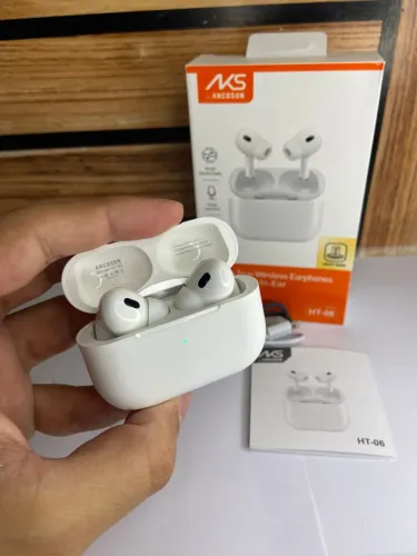 Fone de Ouvido Bluetooth Branco HT-06 Wireless AKS Ancosun an1