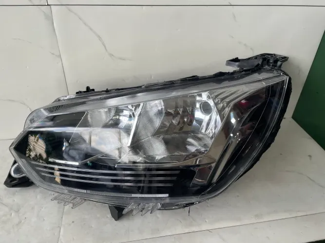 Farol Do Peugeot 208 2020/24 3 Furos Lado Esquerdo