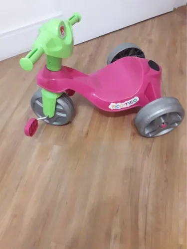Tico-Tico Infantil Rosa e Verde