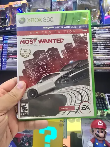 Jogo Xbox 360 Need for speed mostra wanted limited edition