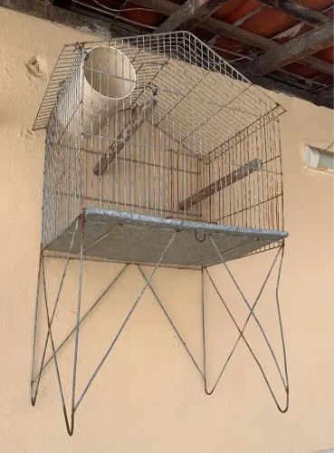 Gaiola viveiro de chão 