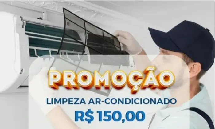 Higienizacão limpeza  de ar condicionado 