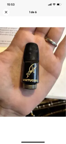 Boquilha 10M Virtuoso para Saxofone Soprano