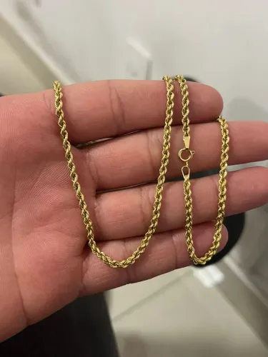 Colar baiano Ouro18k Nova