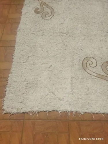 Tapete em linha decorado