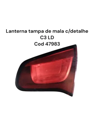 Lanterna Traseira C3 LD - Original