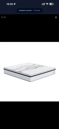 Cama Box Queen Ortobom Liberty