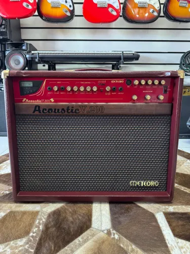 Caixa meteoro acoustic V.200 para violão e voz 