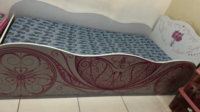 Cama Infantil Feminina - Com colchão