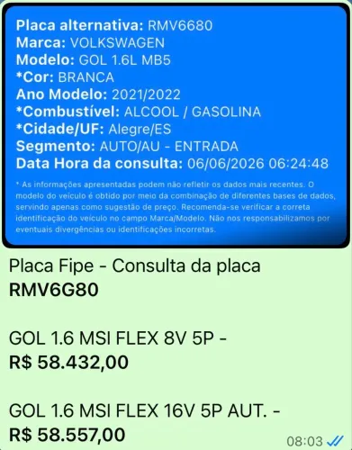 Volkswagen Gol Geração VII MSI 1.6 8V Flex Mec. 4P 2022