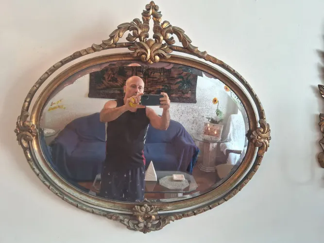 Espelho decorado