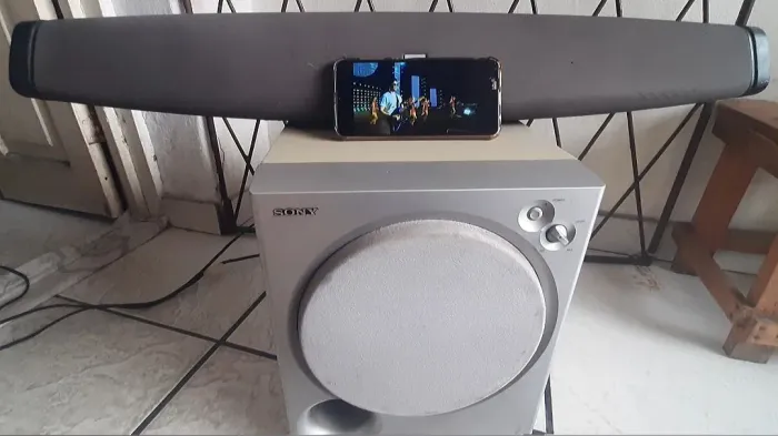 JBL com Bluetooth + Sub da Sony