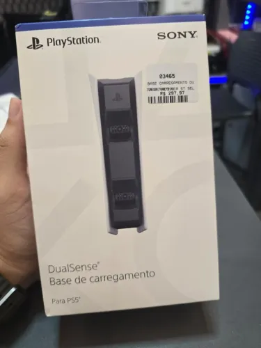 BASE CARREGAMENTO DUALSENSE CONTROLE PS5