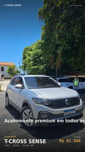 Volkswagen T-Cross Sense 1.0 TSI Flex 5P Aut. 2023