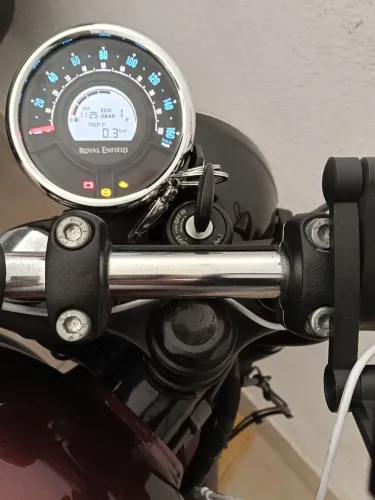 Meteor 350 com NF chave reserva e Manual