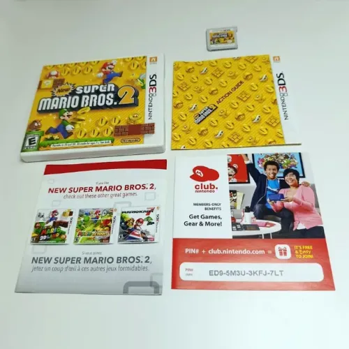 Jogo Nintendo 3DS - New Super Mario Bros. 2 - Original Americano CIB
